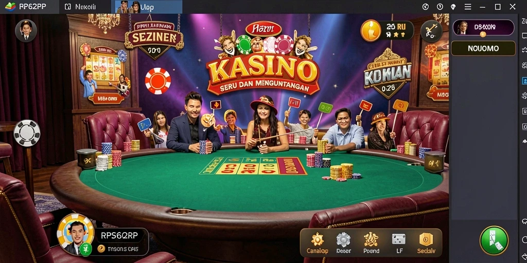 Tampilan menarik dari gameplay Kasino RP62RP yang penuh keseruan.