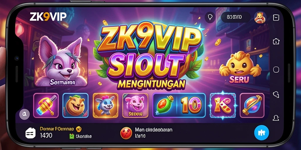 Tampilan gameplay menarik dari permainan Slot ZK9VIP.
